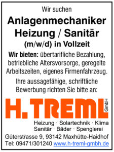 H. Treml GmbH - Heizung, Bäder, Sanitär. Alles aus einer Hand.